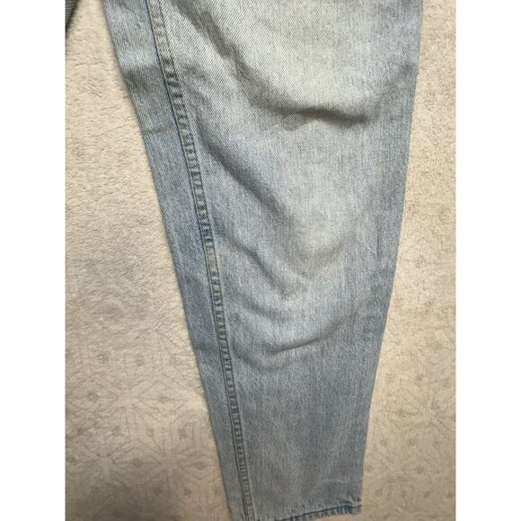 VINTAGE Aeropostale Jeans Women 12 Light Wash High Rise Zip Fly USA Made 90s Y2K - Picture 6 of 11